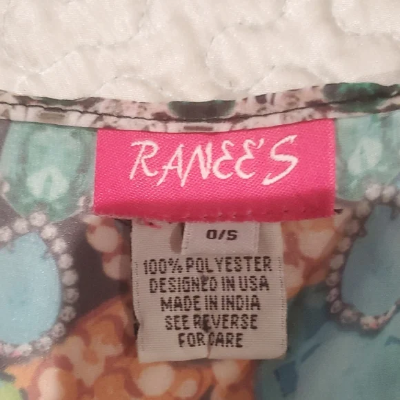 RANEES STARFISH RUFFLE DUSTER IN BLACK; One Size Fits Most,Size:Os P - Picture 9 of 12